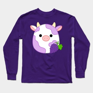 Grape Cow Long Sleeve T-Shirt